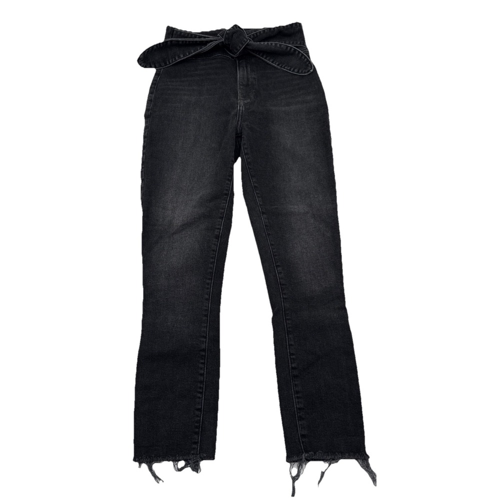 Abercrombie & Fitch Women's ultra High-Rise super Skinny ankle Jeans Black 25 0s